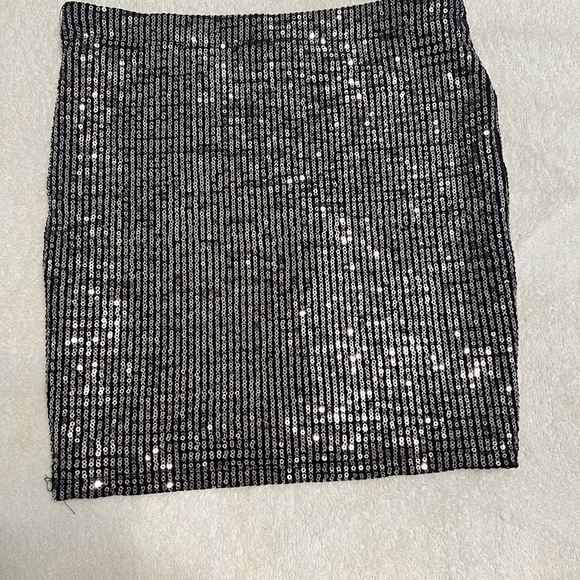 Chocolate Dresses & Skirts - Chocolate Black Sequin Mini Skirt